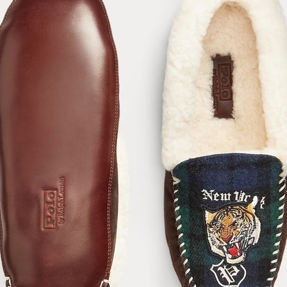 Yarmond Tiger Shearling-Lined Slipper Polo Ralph Lauren main image 5